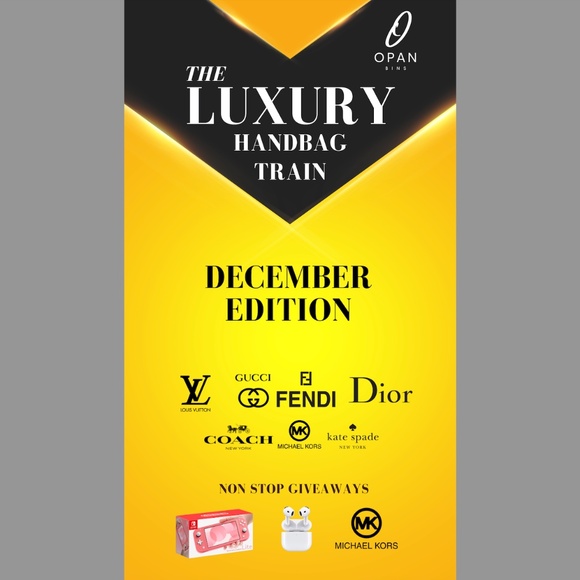 Other - The Opan Bins Luxury Handbag Train | DECEMBER Edition